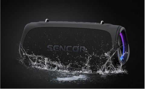 Sencor Głośnik bluetooth Resonex Midi Moc 80W, IPX7, TWS(99szt.), LED