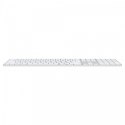 Apple Klawiatura Magic Keyboard z Touch ID i polem numerycznym dla modeli Maca z czipem Apple - angielski (międzynarodowy) - białe kla