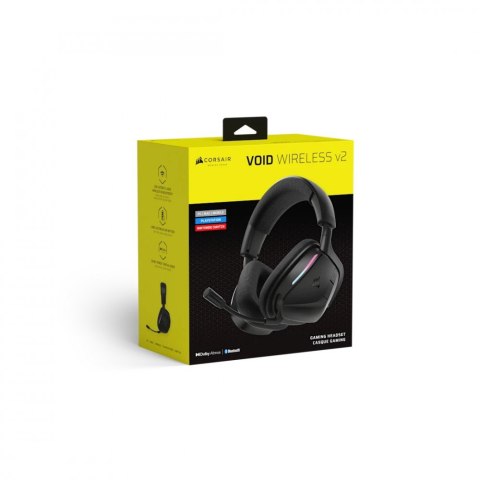 Corsair Słuchawki bezprzewodowe Void Wireless v2 Playstation carbon