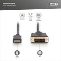 Digitus Kabel adapter HDMI Standard 1080p 60Hz FHD Typ HDMI A/DVI-D (18+1) M/M czarny 2m