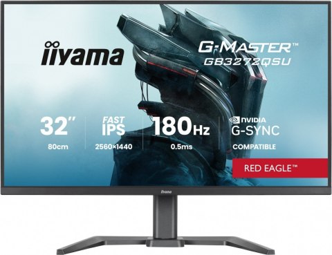 IIYAMA Monitor G-MASTER GB3261UHSCP-B1 4K,VA,144Hz,400cd, 3000:1,2xHDMI,DP, USB-C, 4xUSB, KVM, FreeSync Premium, DisplayPort Only, 2x