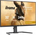 IIYAMA Monitor G-Master 31.5 cala GB3295QSU-B1 QHD,FastVA,240Hz,2xHDMI,DP,400cd,0,4ms, 2xUSB 3.2 , 2xUSB-C, HAS 150, FreeSync Premium -
