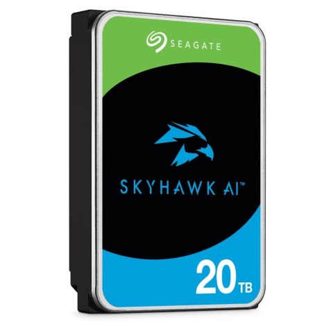 Seagate Dysk twardy SkyHawk AI 20TB 3,5 cala 512MB ST20000VE004