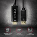 AXAGON RVD-HI14C2 Adapter aktywny DisplayPort -> HDMI 1.4, 4K/30Hz, kabel 1,8m