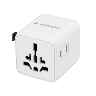 Gembird Adapter sieciowy Uniwersalny kostka
