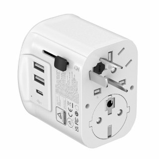 Gembird Adapter sieciowy uziemienie Uniwersalny 15W