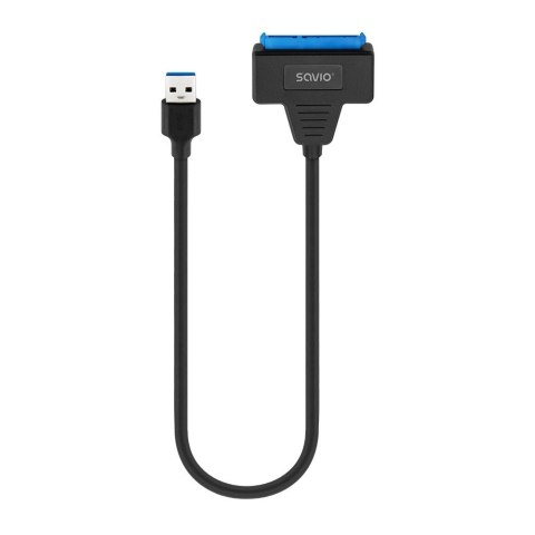 Savio Adapter USB-A 3.1 Gen 1 (M) - SATA (F) do dysków SATA 2.5 cala , AK-68