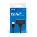 Savio Adapter USB-A 3.1 Gen 1 (M) - SATA (F) do dysków SATA 2.5 cala , AK-68
