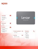 Lexar Dysk SSD NQ100 256GB SATA3 2.5' 550/445MB/s