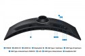 Samsung Monitor 49 cali ViewFinity S95UF VA 5120x1440 DQHD 32:9 2xHDMI 1xDP 1xUSB-C 1xUSB-B 3xUSB-A 5ms 120Hz zakrzywiony głośniki 3YOn-