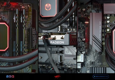 BSG Raptor V44 AMD Ryzen 7 AMD Radeon RX 9060 XT 32GB DDR4 1000GB SSD (M.2) Windows 11