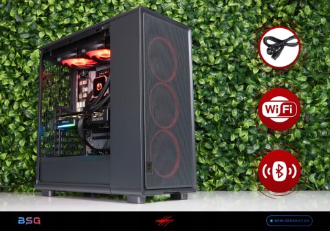 BSG Raptor V45 AMD Ryzen 7 AMD Radeon RX 9060 XT 32GB DDR4 1000GB SSD (M.2) Windows 11