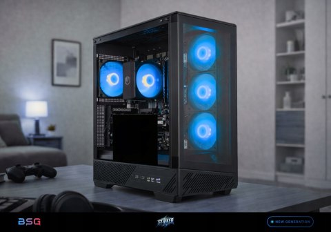 BSG Striker V20 AMD Ryzen 5 NVIDIA GeForce RTX 5060 16GB DDR4 512GB SSD (M.2) Windows 11