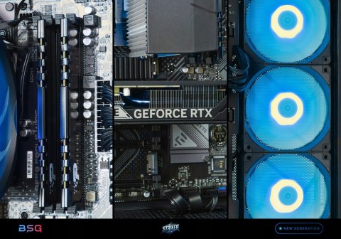 BSG Striker V20 AMD Ryzen 5 NVIDIA GeForce RTX 5060 16GB DDR4 512GB SSD (M.2) Windows 11