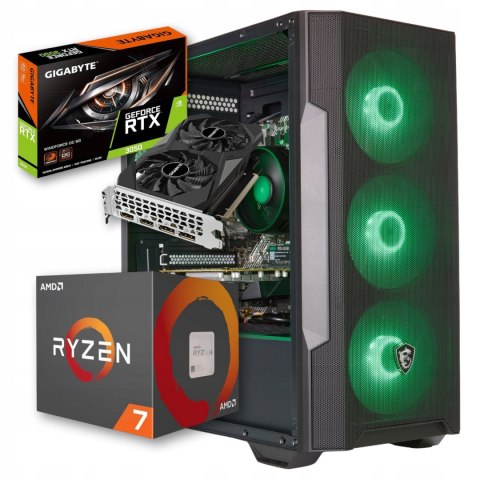 BSG Venom V12 AMD Ryzen 7 NVIDIA GeForce RTX 3050 16GB DDR4 512GB SSD (M.2) Windows 11