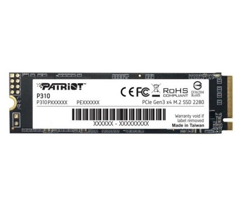 Patriot Dysk SSD 1.92TB P310 PCIe M.2 Gen3 x4 NVMe 2100/1800MB/s