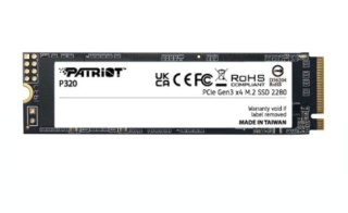 Patriot Dysk SSD 256GB P320 PCIe M.2 Gen3 x4 NVMe 2200/1200MB/s