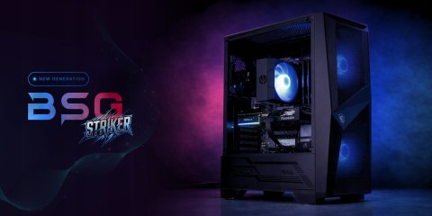 BSG Striker V19 AMD Ryzen 5 AMD Radeon RX 9060 XT 16GB DDR4 512GB SSD (M.2) Windows 11