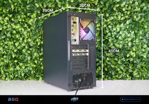 BSG Striker V19 AMD Ryzen 5 AMD Radeon RX 9060 XT 16GB DDR4 512GB SSD (M.2) Windows 11