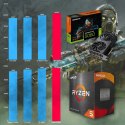 BSG Striker V21 AMD Ryzen 5 NVIDIA GeForce RTX 5060 16GB DDR4 512GB SSD (M.2) Windows 11