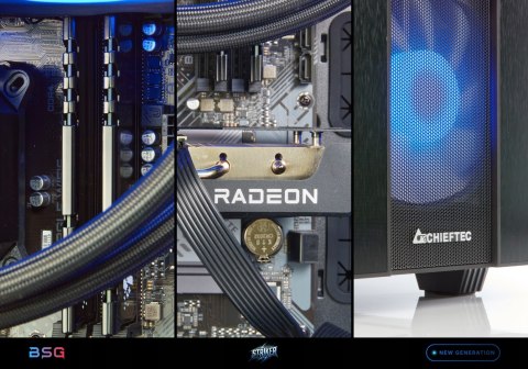 BSG Striker V23 AMD Ryzen 5 AMD Radeon RX 9060 XT 32GB DDR4 1000GB SSD (M.2) Windows 11