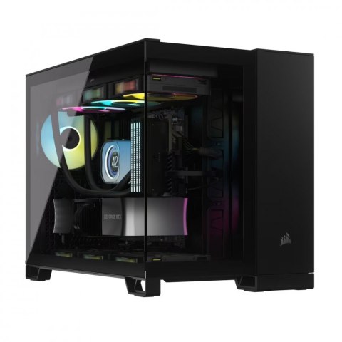 Corsair Obudowa 2500X mATX iCUE Mid-Tower Black RGB