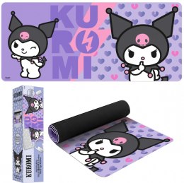 Kids Euroswan Mata podkładka pod myszkę 80x35cm Kuromi Hello Kitty