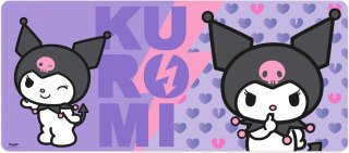Kids Euroswan Mata podkładka pod myszkę 80x35cm Kuromi Hello Kitty