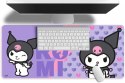 Kids Euroswan Mata podkładka pod myszkę 80x35cm Kuromi Hello Kitty