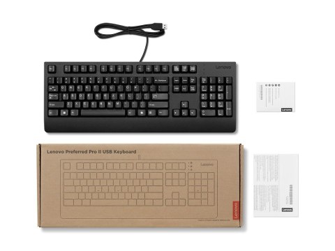 Lenovo Klawiatura Preferred Pro II USB US English 4Y41R64588