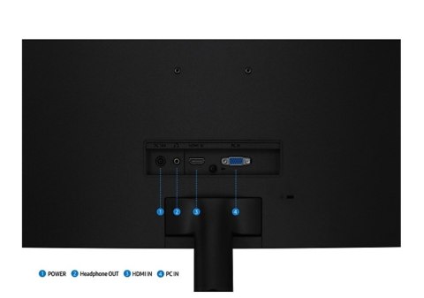 Samsung Monitor 27 cali S39GD VA 1920x1080 FHD 16:9 1xHDMI 1xD-Sub 4ms 100Hz zakrzywiony 3YOn-Site (LS27D390GAUXEN)