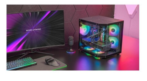 TACENS Obudowa MARS MC-3TLITE BLACK mATX