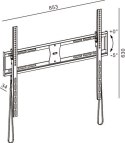 TB Uchwyt TV TB-851E do telewizora do 100 cali 65kg max VESA 800x600