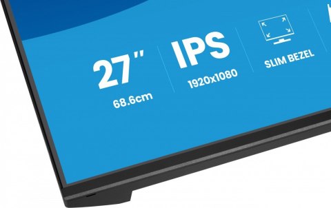 IIYAMA Monitor 27 cali XB2793HSU-B1 IPS, HDMI, DP, 2x2W, 2xUSB, 350cd, 1500:1, HAS 150/PIVOT