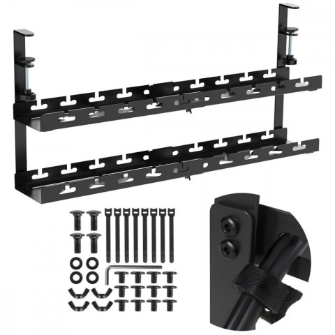Maclean Organizer podbiurkowy na kable MC-102 B