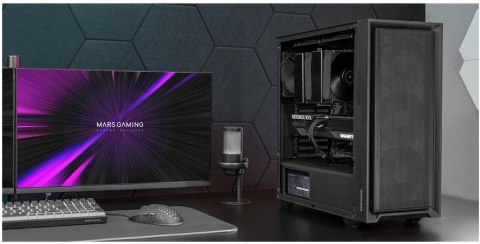TACENS Obudowa MARS MC-PMAX BLACK ATX 4xFDB fans