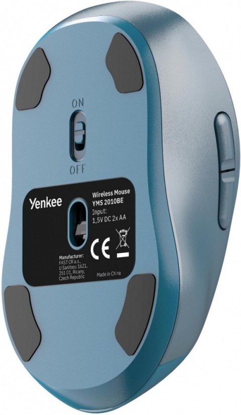 YENKEE Mysz bezprzewodowa Dual Bluetooth+USB2,4Ghz YMS 2010BE GYRO