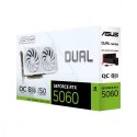 Asus Karta graficzna GeForce RTX 5060 DUAL OC WHITE 8G GDDR7 128BIT HDMI/3DP