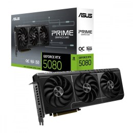 Asus Karta graficzna GeForce RTX 5080 Prime OC 16GB GDDR7 256bit 3DP/HDMI