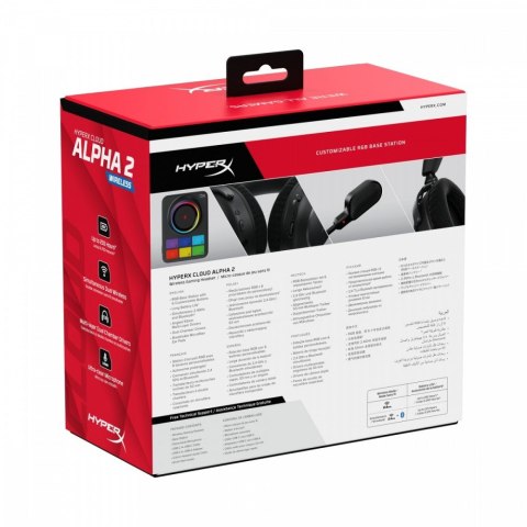 HyperX Zestaw słuchawkowy Cloud Alpha 2 Bezprzewodowy Gaming- AJ5C7AA