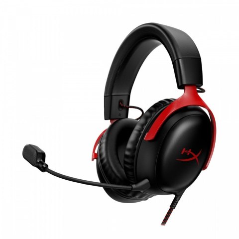 HyperX Zestaw słuchawkowy CloudX III czarno-czerwony Gaming - 727A9AA
