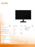 AG NEOVO Monitor 27 cali LA-2703 100Hz HDMI DP VGA