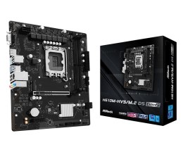 ASRock Płyta główna H610M-HVS/M.2 D5 GEN5 s1700 2DDR5 DP/HDMI mATX