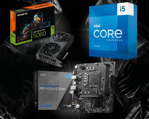 BSG Raptor V10 Intel Core i5 NVIDIA GeForce RTX 5060 32GB DDR4 1000GB SSD Windows 11 Pro