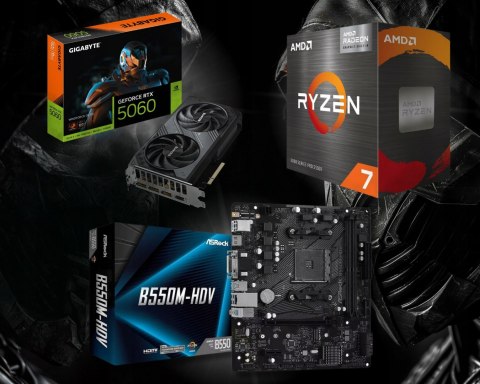 BSG Raptor V2 AMD Ryzen 7 NVIDIA GeForce RTX 5060 32GB DDR4 1000GB SSD Windows 11 Pro