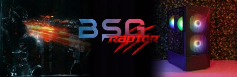 BSG Raptor V31 AMD Ryzen 7 NVIDIA GeForce RTX 4060 32GB DDR4 1000GB SSD Windows 11 Home