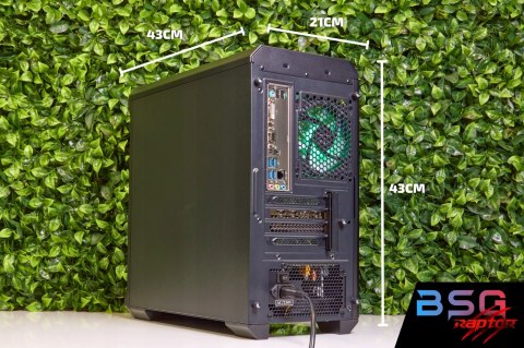 BSG Raptor V31 AMD Ryzen 7 NVIDIA GeForce RTX 4060 32GB DDR4 1000GB SSD Windows 11 Home