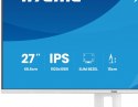IIYAMA Monitor 27 cali XB2797HSU-W1 IPS, FHD, HDMI, DP, 120Hz, 2xUSBv3.2, 2xUSB-C, 350 CD, x2W, HAS 150/PIVOT, Biały