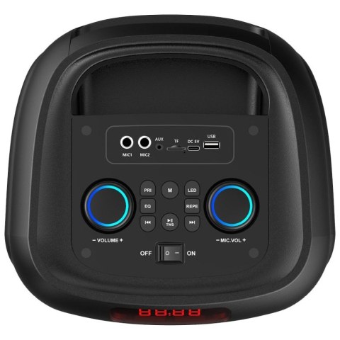 Media-Tech Głośnik bluetooth power audio MAX MT3185 Bluetooth 5.3+EDR/TWS/MP3/MicroSD/USB/AUX/Radio FM/Karaoke/USB-C/RMS 120W/ PMPO 1400W