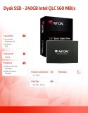 AFOX Dysk SSD - 240GB Intel QLC 520 MB/s